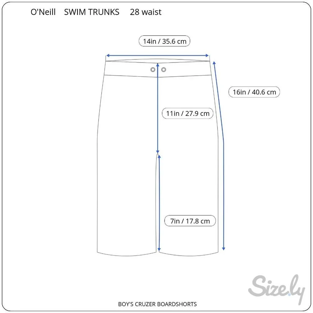 ONeill Boys Cruzer Boardshorts 28
